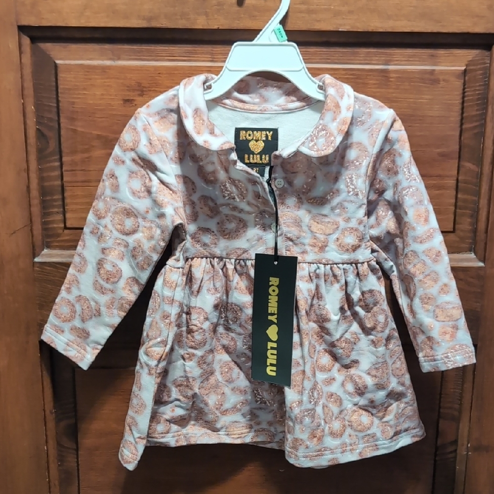 Romey Loves Lulu Cereal Print Dress Sz 2T